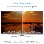 Guamar 4K DisplayPort - HDMI어댑터 2개팩 DP 수컷-HDMI 암컨버터 금도금커넥터 HP노트북 컴퓨터 PC HDTV 프로젝터 데스크톱용... 