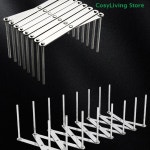 접이식 스테인리스 접시 홀더 선반 냄비 뚜껑 랙 팬 정리대 식기 보관 주방용품 : 에픽트레이드