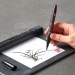 모나미 NEW붓펜드로잉 캘리그라피 붓펜 손글씨펜 낱개 : 낭만문구소