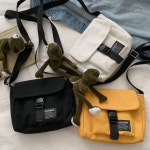 남여공용 버클장식 슬링 핸드폰 미니 크로스백 장바구니 네트백 나들이가방 2WE7EF0605 : 판다코아