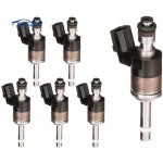 6 PCS 연료 인젝터 FJ1372 16010RLV305 16010RLV315 2016-2020 Honda Odyssey Ridgeline Pilot 3.5L V6 자동차 엔진 교 : 프린스타73