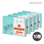 매직캔 공공용 휴지통 400 리필 봉투 매직롤 3겹 리필 15M, 1매, 10개 : 매직캔 온라인스토어