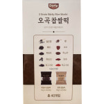 DORLY 돌리 오곡 찹쌀떡 세트 640g 40개 : 너와나 마켓
