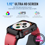 도마스 아웃도어 스포츠 스마트워치 1.92인치 HD 화면 건강 혈중 산소 모니터링 모드 지원 : 베스트77스토어1