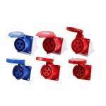 VHFXZFLZ 1개 산업용 16/32A 항공 좌석 방수 380V3/4/5 코어 3상 4선 노출 소켓(1355 홀 63A 솔리드) 1133 Hole 16a Hollow : 준샵.