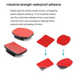 KFFTWWX 액세서리 키트 GoPro Hero 13 12 11 10 9 8 7 블랙 실버 6 5 4 3 2 Osmo 오토바이 헬멧 턱 마운트 Go Pro AKASO : 골든104