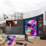 도매 24 27 32 34인치 LCD 모니터 144hz 165hz 240hz PC 디스플레이 4K 2K 스카이블루 모든 가격대 커브드 게이밍 : 봉구상사17