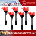 점화 코일 팩 CM11-125A 30520-58G-003 UF833 2016-ON ACURA NSX 3.5T V6 하이브리드 JNC1 : 구대1등 장사장11