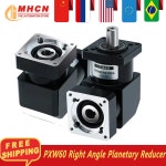 MHCN Nema24 PXW60 직각 플래니터리 기어 감속기 감속비 4 5 6 10 CNC 57 스테퍼 60 서보 모터용 ratio 10 : 쿠사마