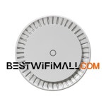MikroTik cAPGi-5HaxD2HaxD 무선 액세스 포인트 1GB RAM 2x 기가비트 이더넷 포트 PoE Gen 6 802.11ax PSU WiFi AP : 프라임상사43