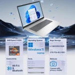 17 FHD 비즈니스 노트북 2026 에디션 11 WOWPC 16GB RAM USB FI 12GB RAM | 256GB SSD : 트렌딕글로벌