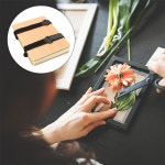 2세트 꽃 압화 키트 DIY 나무 식물 도구 잎 표본 : 천태소소온