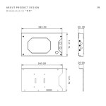 MSI GEFORCE RTX 5090 D 32G GAMING TRIO OC용 Bykski GPU 블록 백플레이트가 있는 그래픽 카드 쿨러 PC 워터 쿠잉 라디에이터... 