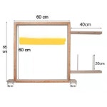 터프팅 프레임 제작 고정틀 직조틀 카페트 공방 자수 러그 터프팅건 : 월드바잉331