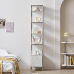 아이린 모듈 오픈장 북선반 5단 튼튼한 거실 선반 인테리어 철제 선반장 : 공간철학