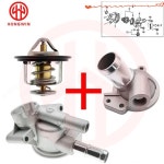 2/3 PCS 19311 P08 000 HONDA CIVIC 용 냉각수 온도 조절기 하우징 1992-1995 DEL SOL D15 : 햇살임