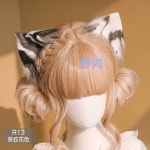 수제 동물귀 머리핀 코스프레 헤어 액세서리 : 개복치스토어