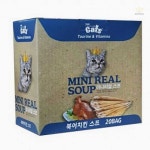 고양이 간식 더캣츠 미니리얼스프 북어치킨 40g 20개입 습식 반려묘 푸드 영양 : 원밀리언1