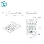 JYQD-V8.3B 12–36V 8A BLDC 모터 드라이버 보드 3상 브러시리스 DC 컨트롤러 PWM 0–100% 홀 센서리스 : 유진상사14