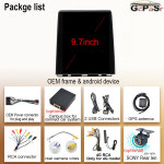 안드로이드 16 르노 클리오 5 2019 2020 2021 테슬라 스타일 9.... 카 라디오 멀티미디어 플레이어 GPS 5G 와이파이 NO 2DIN DVD : 골든107