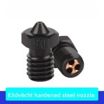 E3D V6 화산강화강철 CHT 노즐한 3홀 클론 고유량 고온 : JDMall05