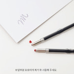 [C0139] 1.0 볼펜심 리필 블랙 심 유성 볼펜 볼꾸 펜꾸 재료 1개 : 루아앤로니