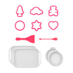 가족과 함께 추억만들기 이지앤프리 퍼니 쿠키 만들기 키트 1P : 이지앤프리몰