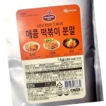매콤 떡볶이 분말 소스 대상 1kg 10팩 구수한맛 : 봉식상회