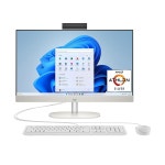 23 8인치 올인원 데스크톱 PC FHD 터치스크린 AMD 애슬론 실버 7120U 8GB RAM 256GB SSD 라데온 그래픽 윈도우 11 홈 쉘 화이트 24... 