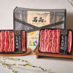 산해마을 미국산 초이스등급 구이용 LA갈비 선물세트 설 추석 명절 선물용 3kg, 1개 : 살랑비