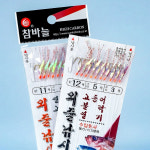 금호조침 사비키 고등어 열기 볼락 외줄카드 10본 KS-301-1 : 성은조구