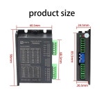 42mm 57mm 17 nema23 스테퍼 모터 드라이버 2상 32분할 42v tb6600 12v 4.0a 9v 4선 24v : 식스벡터
