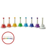 헤이지 C0102 AHB 8M 8음 터치혼합형 종핸드벨 터치핸드벨 핸드벨8음세트 : 헤이지01