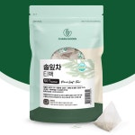 국내산 솔잎차 티백 곰솔잎 100% 송엽차 건강차 티백 생분해필터 HACCP : 청춘백세