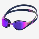 스피도 퓨어 포커스 아시안핏 미러 수경 선수용 패스트스킨 물안경 퍼플 : 액티브웨이브