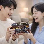 발렌타인데이 가나 초콜릿 이벤트 선물 포장 : 플라담