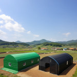 대경산업 무봉제 99% UV차광막 흑녹사중직 햇빛차단 그늘막 18x100m : 대경산업