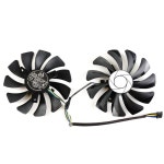 MSI GTX 1060 OC 6G 960 P106 100 그래픽 카드 팬을 위한 새로운 85MM HA9010H12F Z 4핀 쿨러 팬 교체 : 골든duffy4