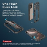 T-마운트 렌즈 백플레이트, TPU 소프트 프레임이 장착된 16 Pro Ma 16 Pro Max (Basic) : 링크플래닛