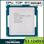 인텔 제온 E3 1245 V3 3.4GHz 4 코어 8 스레드 CPU 프로세서 LGA : Daol다올4