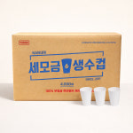 세모금컵 약국 백화점 일회용 천연펄프 무지 정수기 종이컵 90ml, 4000개입, 1개 : 수양상사