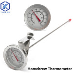 가정용 양조 온도계 0-220  12 304 스테인레스 스틸 맥주 도구 프로브 온도계 : 골든109