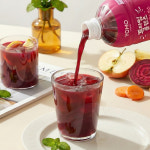 [2+1/애사비 저당스틱 증정] 비타민마을 요모 톡타임 클렌즈 48시간 ABC주스 1000g 1L, 2개 : 비타민마을