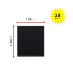 BC 패널 20W 태양광 DIY 발전 세트 : 포앤 스토어