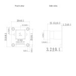 GC08A8 카메라 모듈 MIPI 8MP 3264x2448 단일 보드 컴퓨터 보안 모니터링을 위한 30fps@24Mhz RAW 출력 CMOS 센서 : 프라임상사43