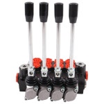 Solarhome 4 스풀 11GPM 유압 방향 제어 밸브 이중 작용 실린더 BSPP 17MPa 개방 : 포멜로샵123