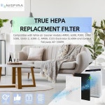 NISPIRA WINIX 공기 청정기 트루 헤파 EL491A C535 70101, 17 93 P300, AP-300PH 115115 ELECTROLUX 6300-2, 카본 AM90 : 온슈어셀