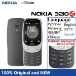 노키아 3210 4G 피처폰 블루투스 5.0 FM 라디오 듀얼 SIM 2.4인치 타입-C 포트 1450mAh 배터리 푸시 버튼 휴대폰 신제품 : 올트레이드4