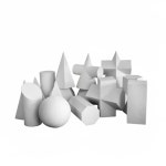 석고상 정육면체 세트 종 박스 소묘 스케치 마르세유 드로잉 : 세정이네몰