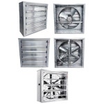 대형 유압팬 셔터형 축사 강풍기 양계장 덕트 배기팬 환풍기 산업용 공장 음압 : 바우플릿